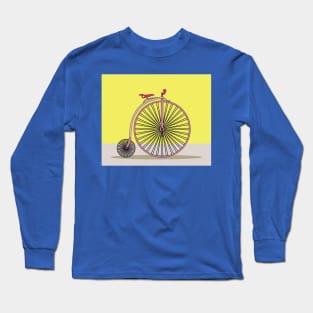 Retro Vintage Bicycle Biker Lover Long Sleeve T-Shirt